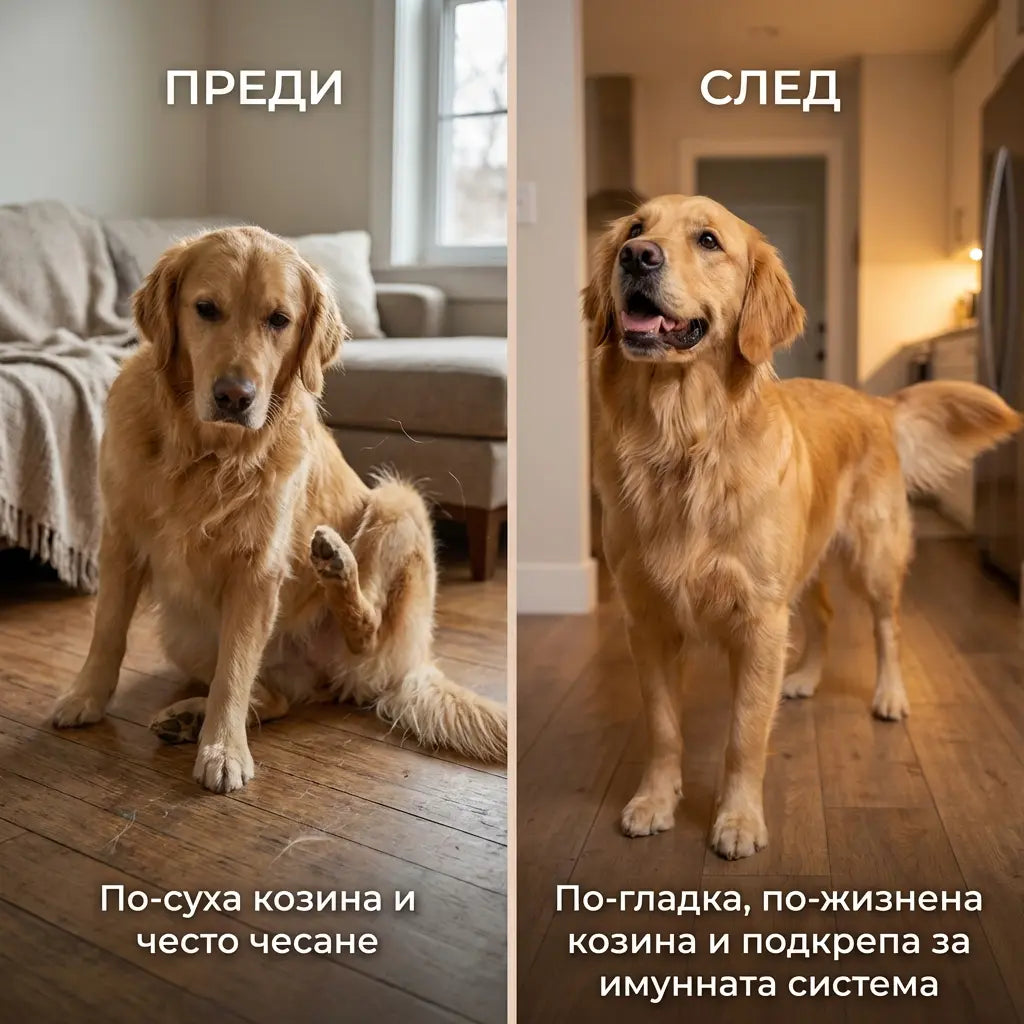 PetGo™ All-Itch & Immunity Treats с натурален пилешки вкус + ПОДАРЪК Comfort Groom Brush